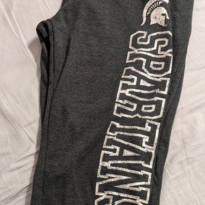 Women's Sideline Michigan St Spartans Sweat Pants Sz XL